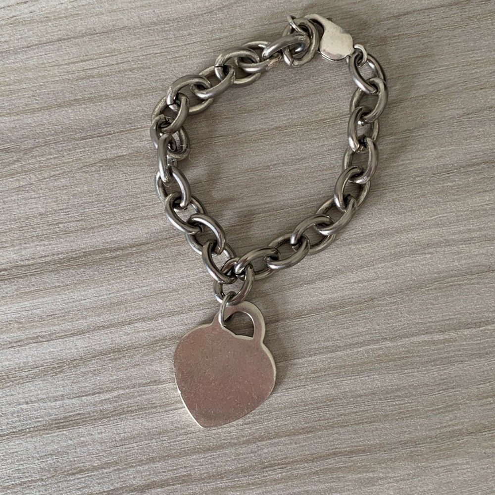 Silver Heart Bracelet